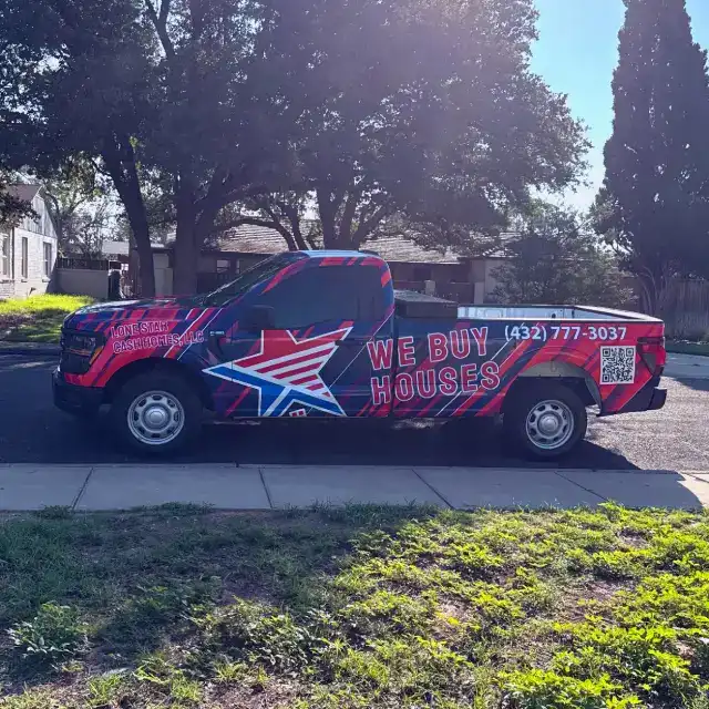 We Buy Houses Truck